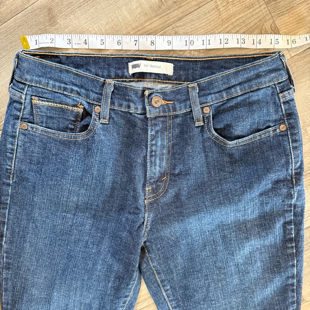 Levi’s 515 Bootcut denim jeans size 10M - Picture 3 of 9